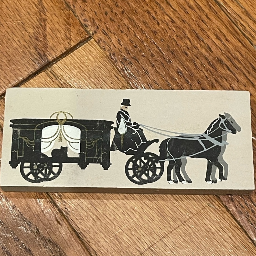 The Cat’s Meow 1995 Horse Drawn Carriage- Dray Coffin Funeral Hearse